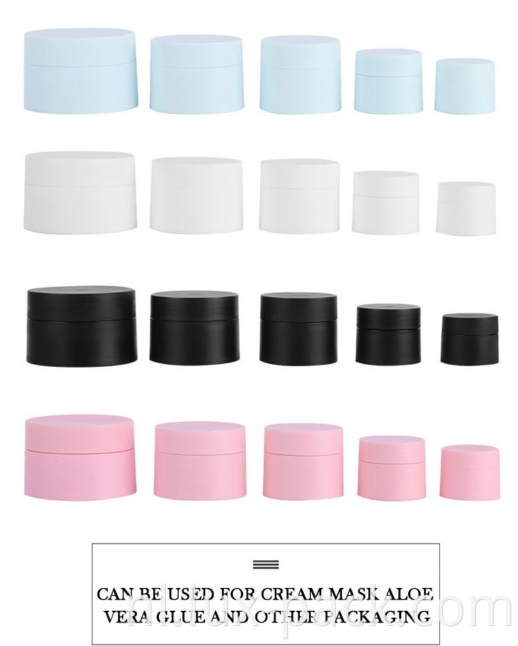 100 ml 50 ml 30 ml Amber Glass Gezicht Crème Oog Crème Cosmetische potten Gezicht voor verpakkingsfles